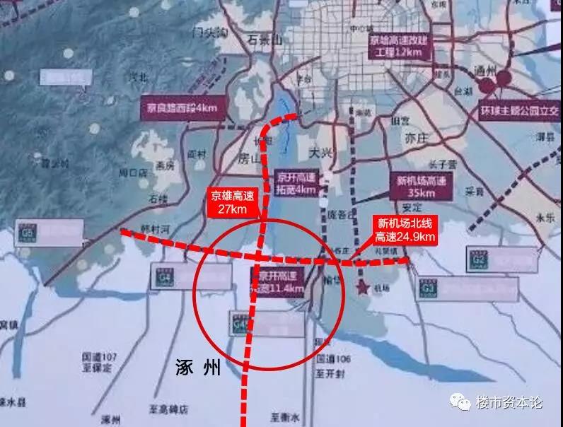 独家 | 京雄出王炸！诞生2个黄金十字区，涿东板块、白沟板块耀眼